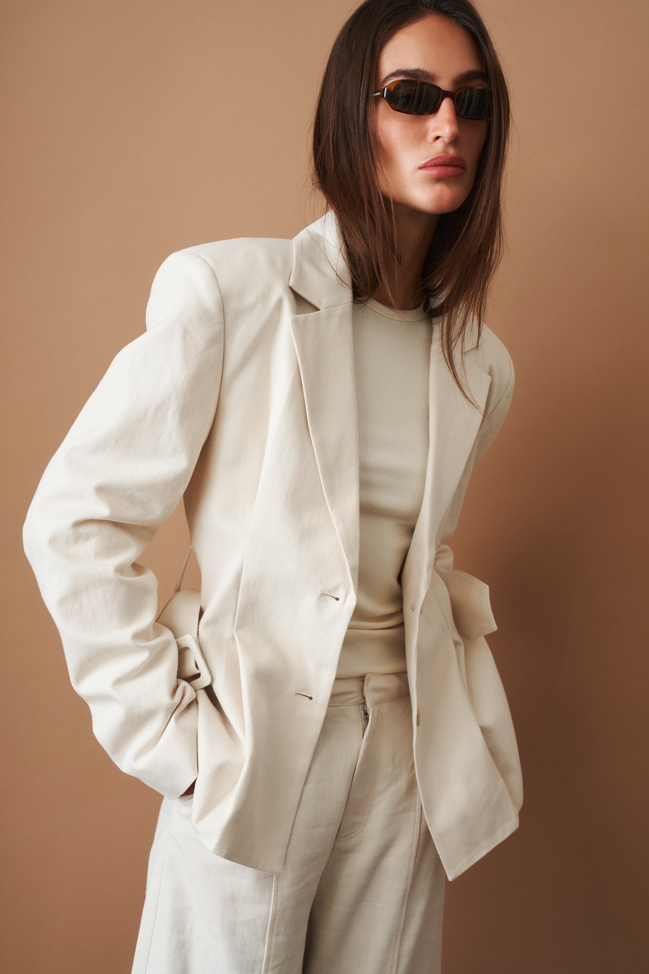 Linen Suiting Blazer - DÉSORDRE