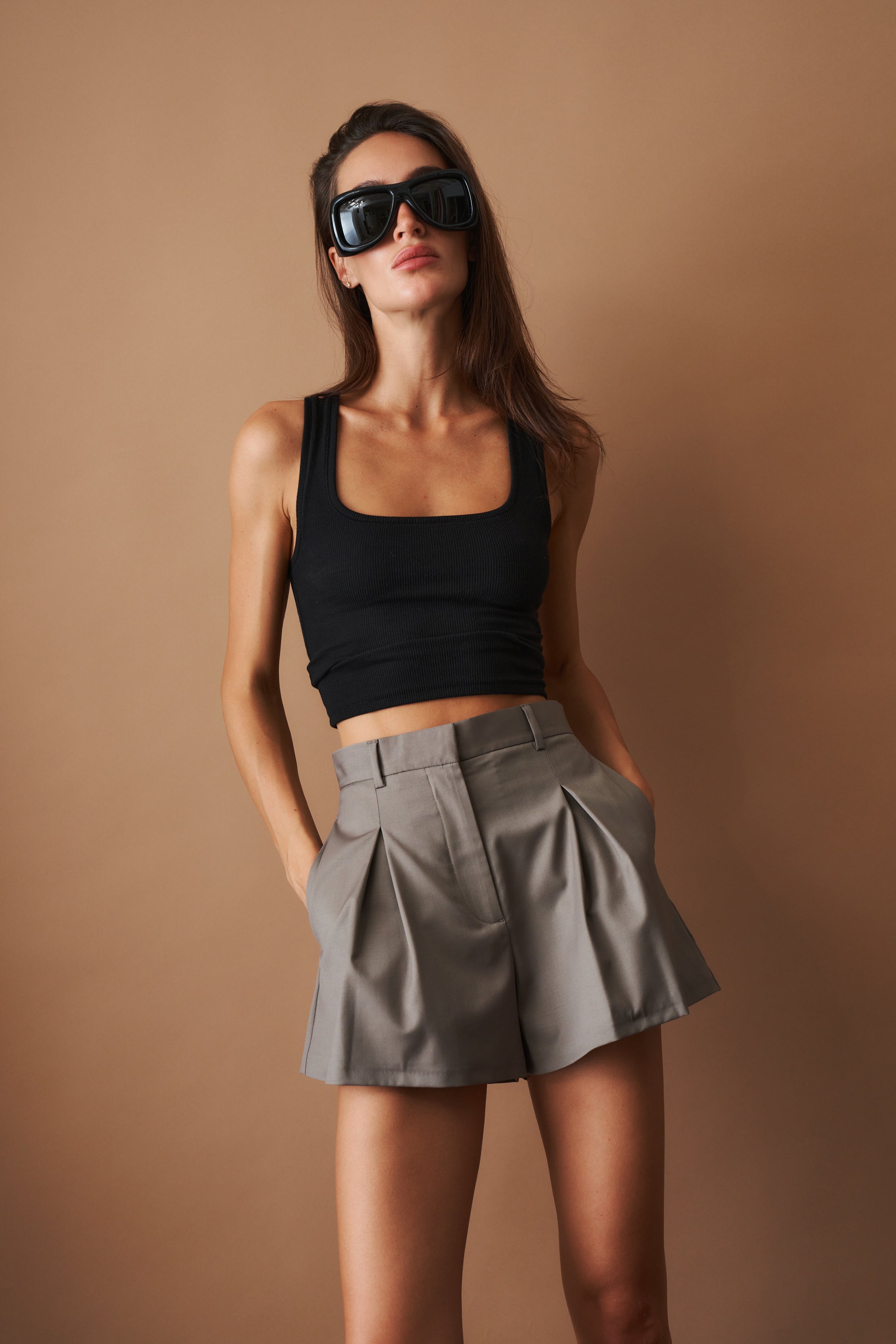 High Waisted Shorts - DÉSORDRE