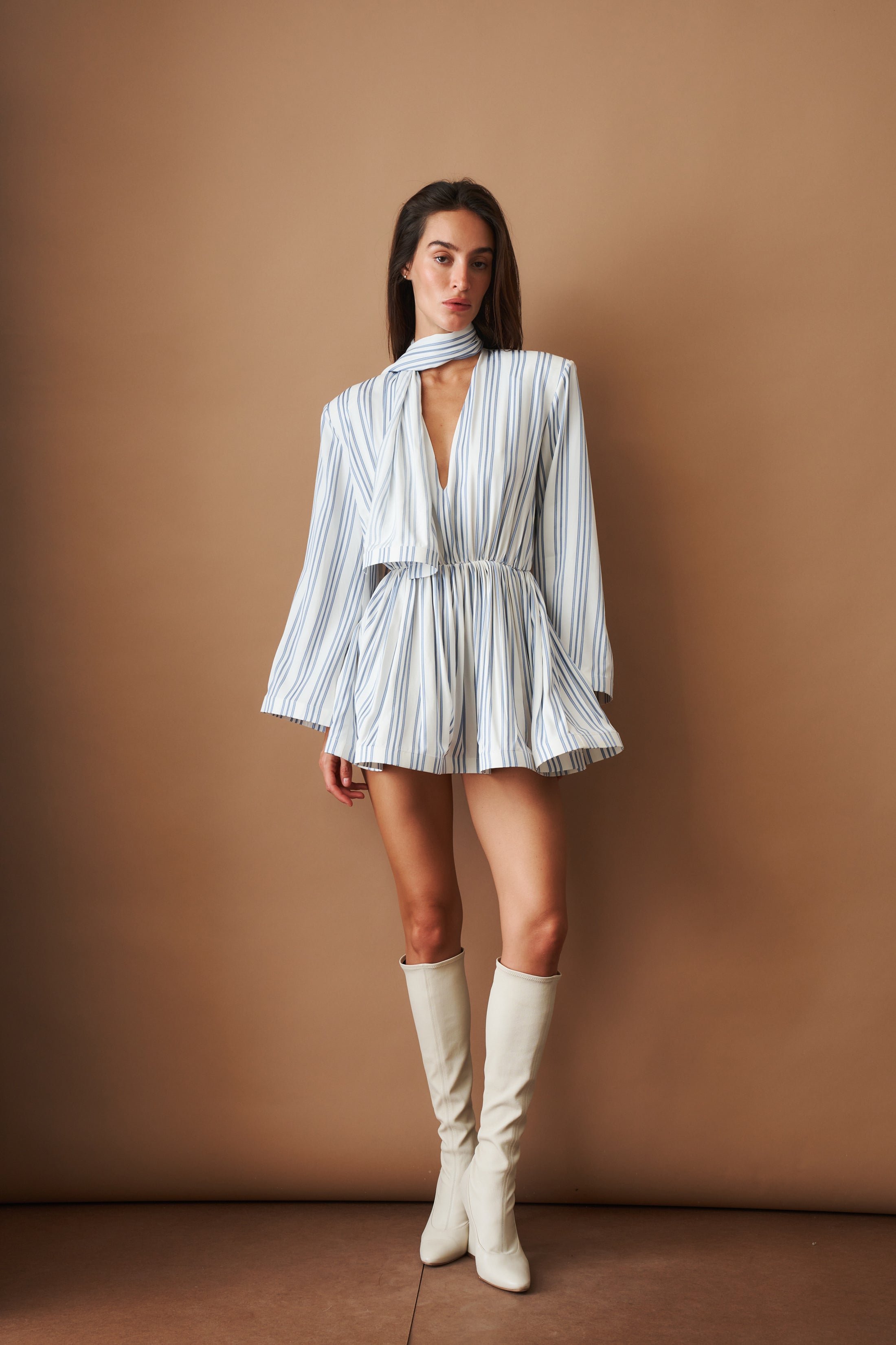 Striped Mini Dress - DÉSORDRE
