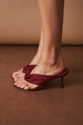 Paloma Flip Flop Cabernet - DÉSORDRE