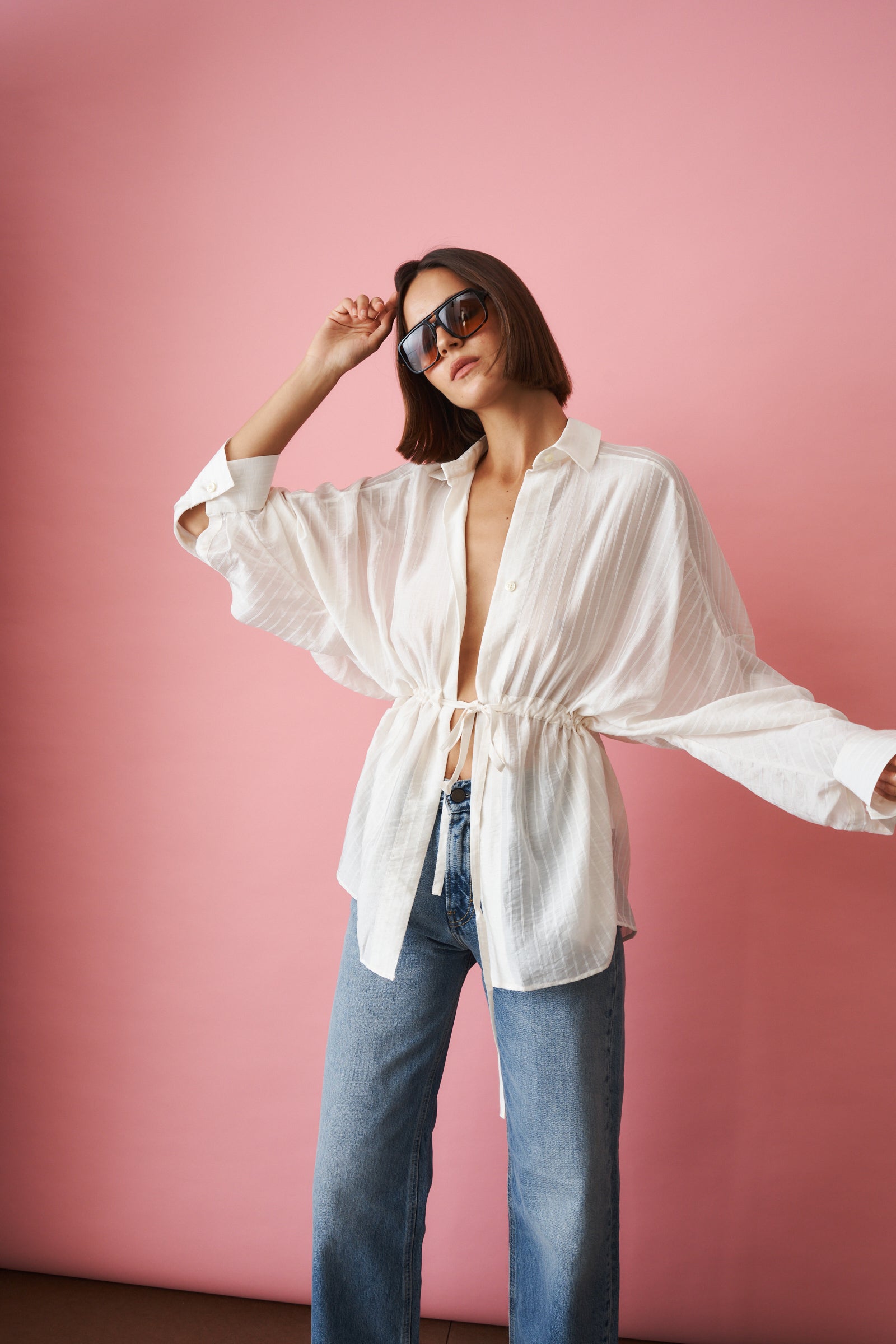 Dalida Stripe Shirt - DÉSORDRE