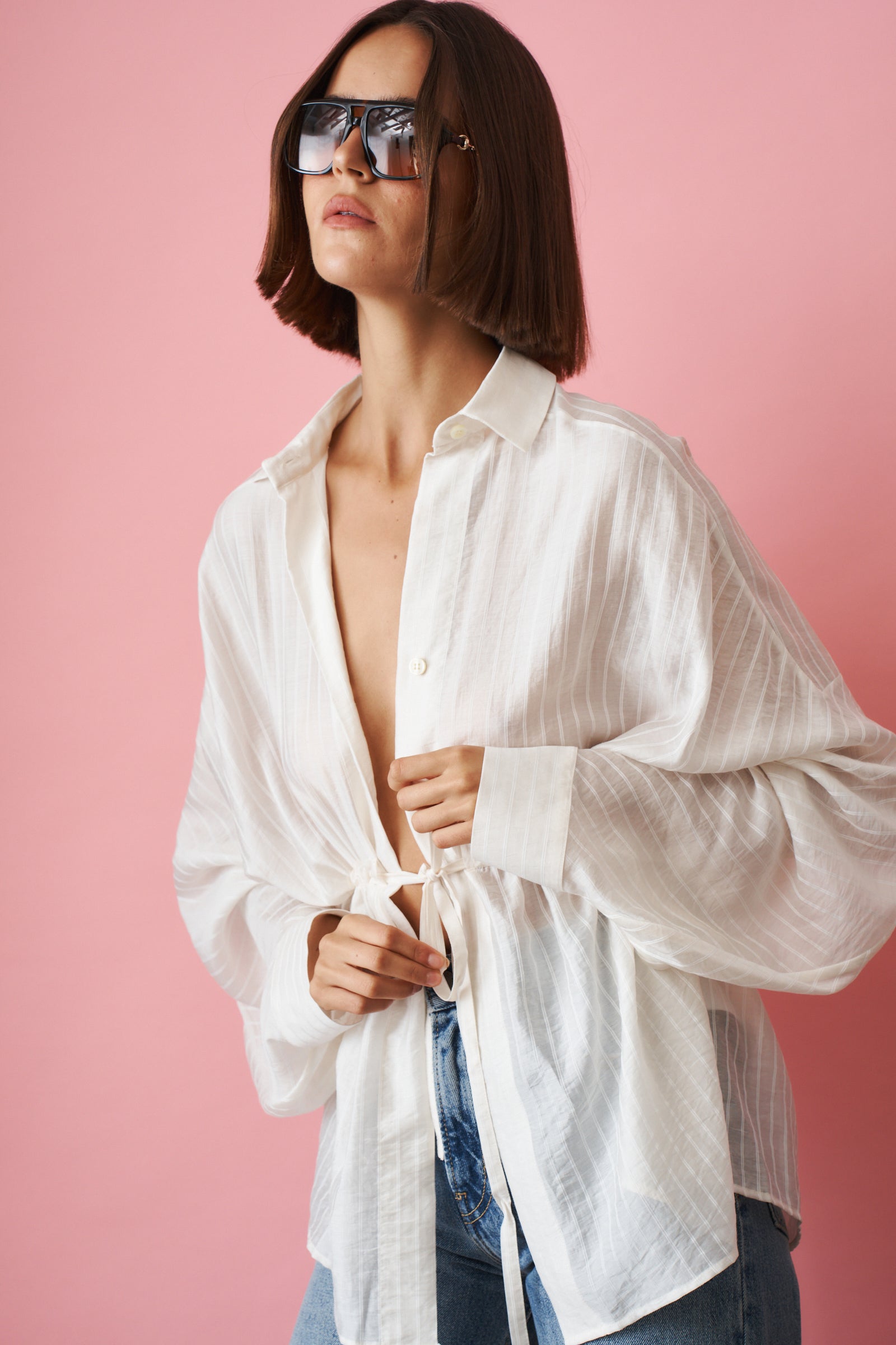 Dalida Stripe Shirt - DÉSORDRE