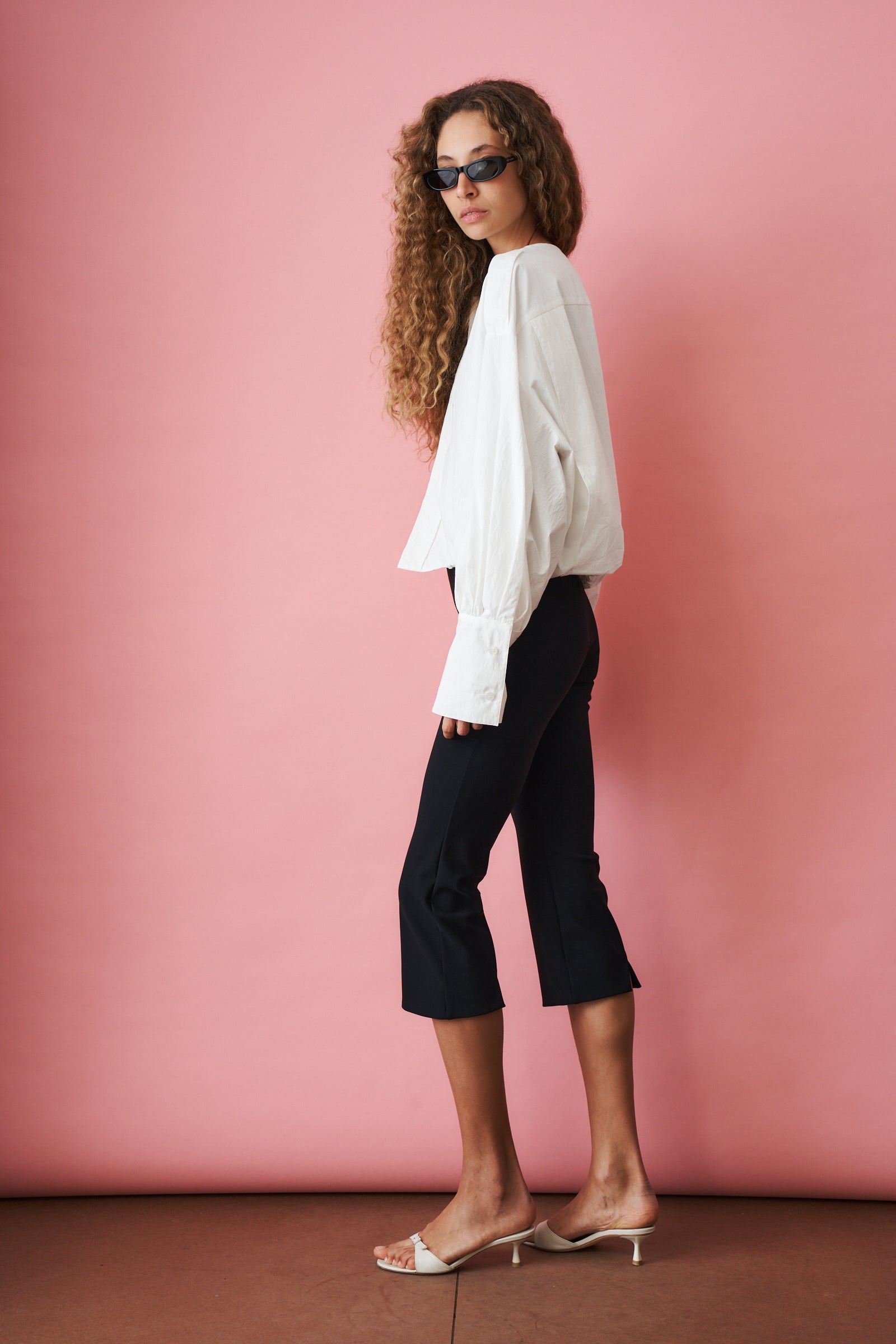 Diana Pleat Overshirt - DÉSORDRE