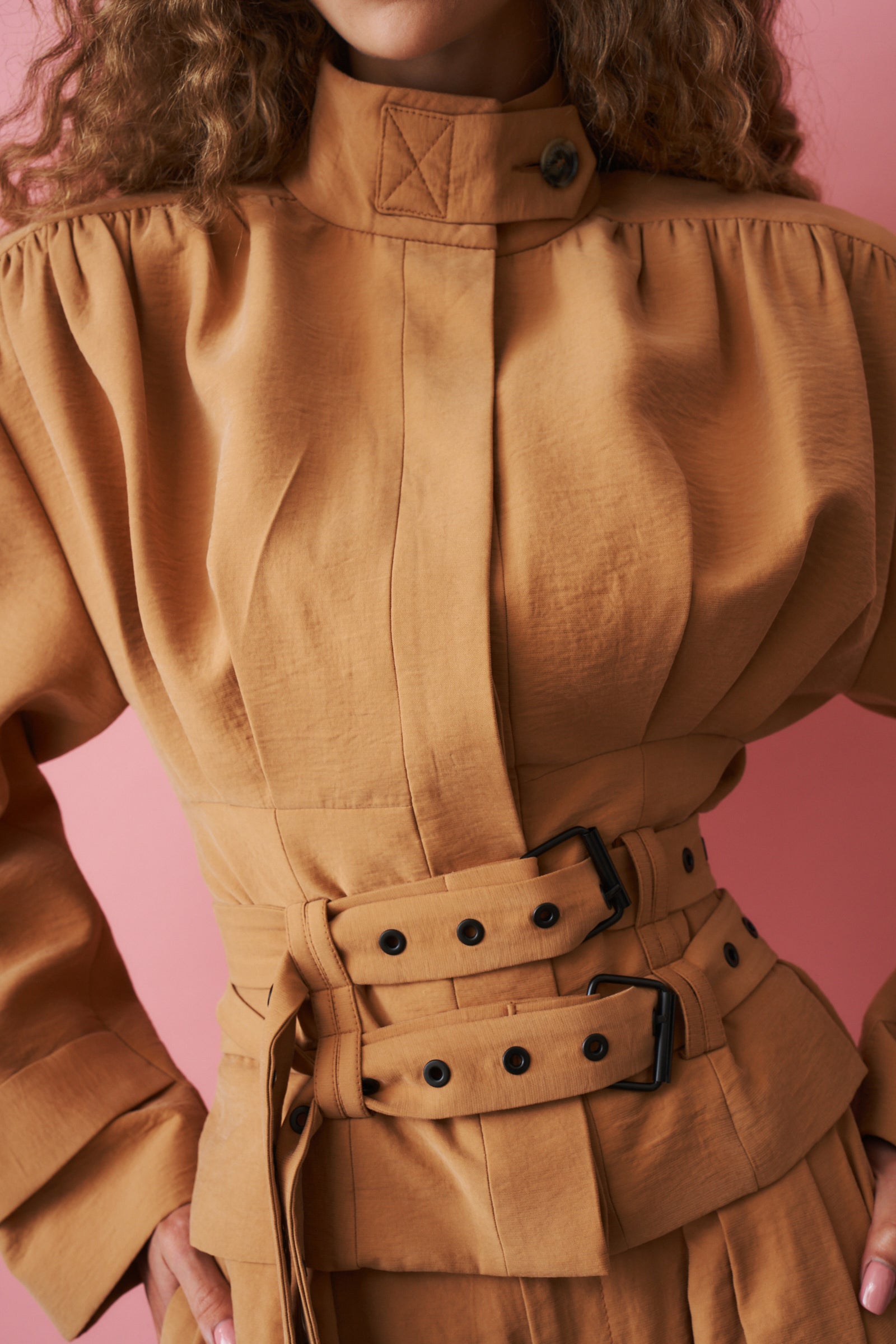 Double Belted Jacket - DÉSORDRE