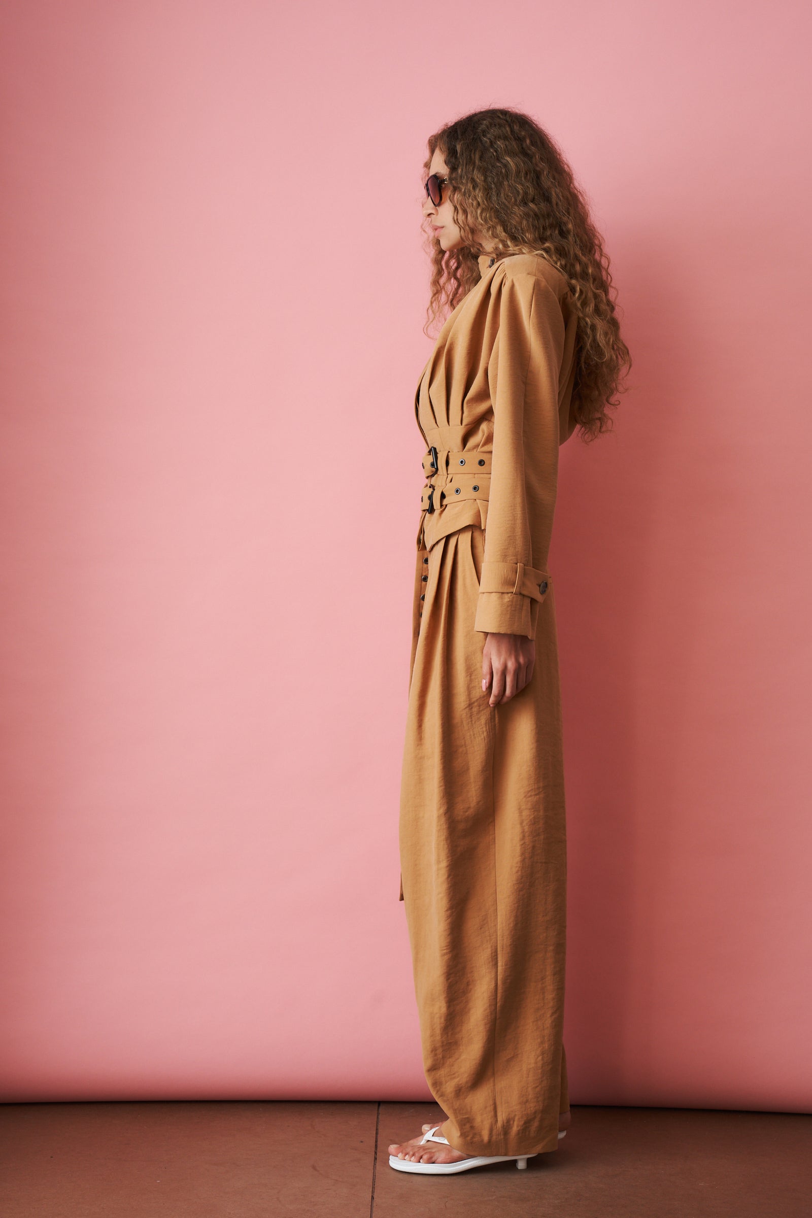 Double Belted Jacket - DÉSORDRE