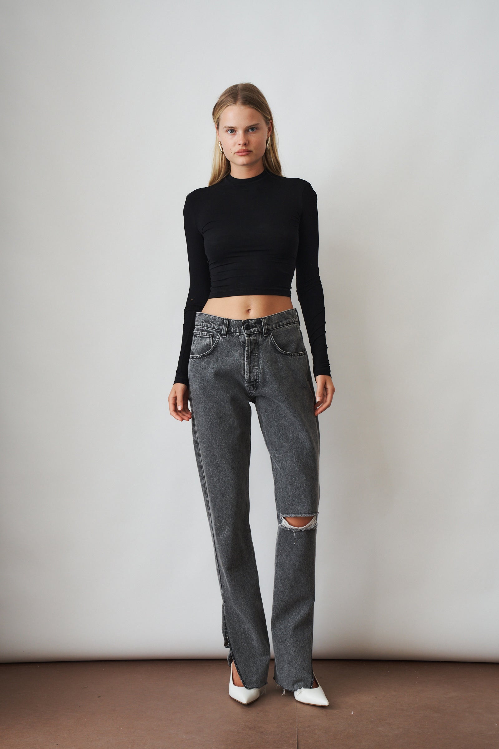 Evora Grey Jeans - DÉSORDRE