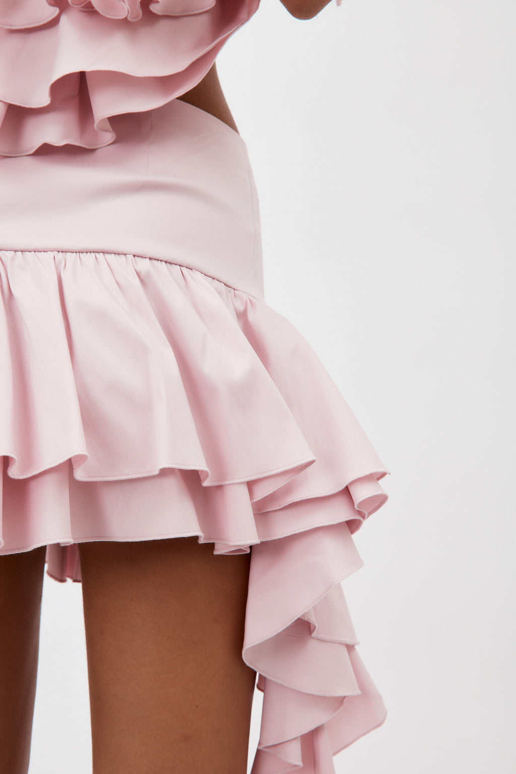 Draped Tiered Rosa Skirt