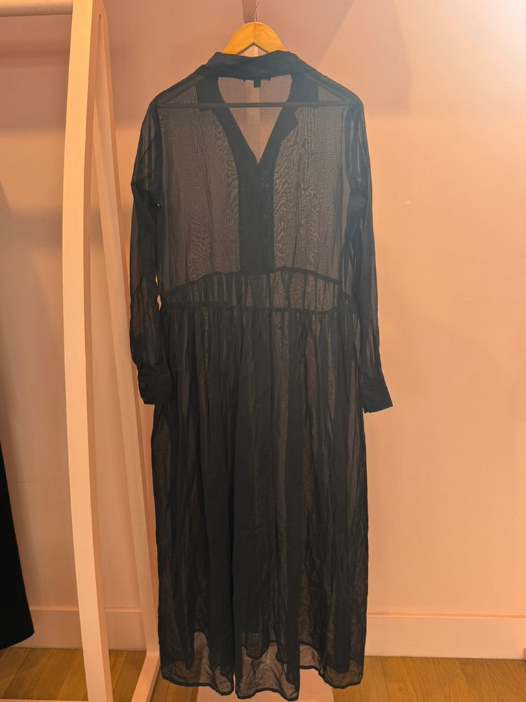 White Story Shirt Dress