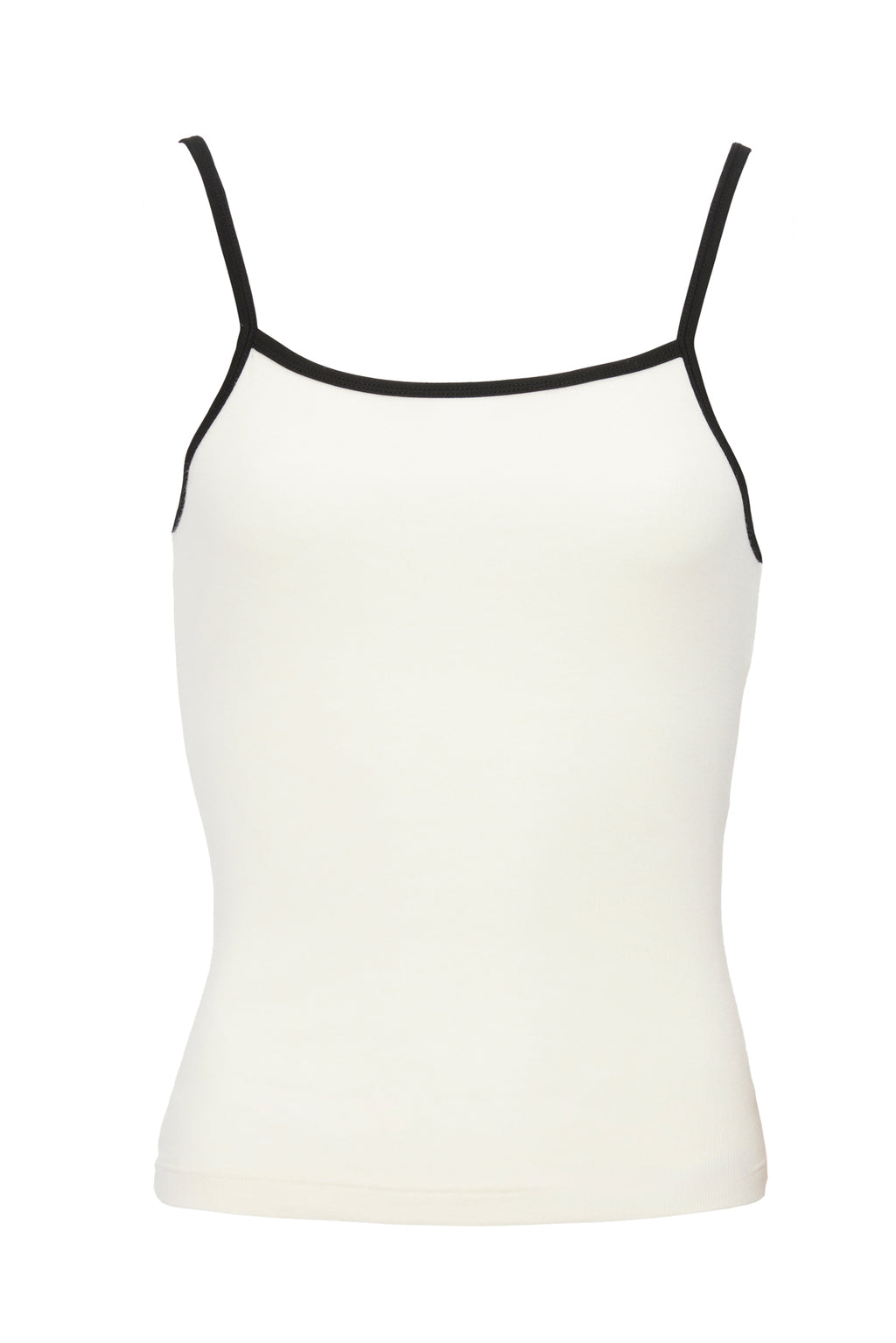 Two Tone White Tank Top