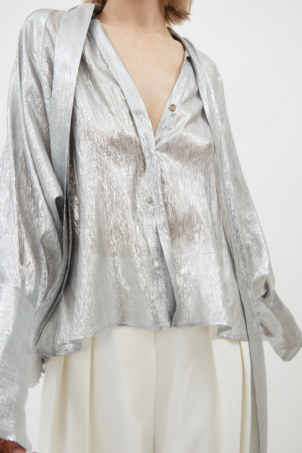 Brook Silver Blouse