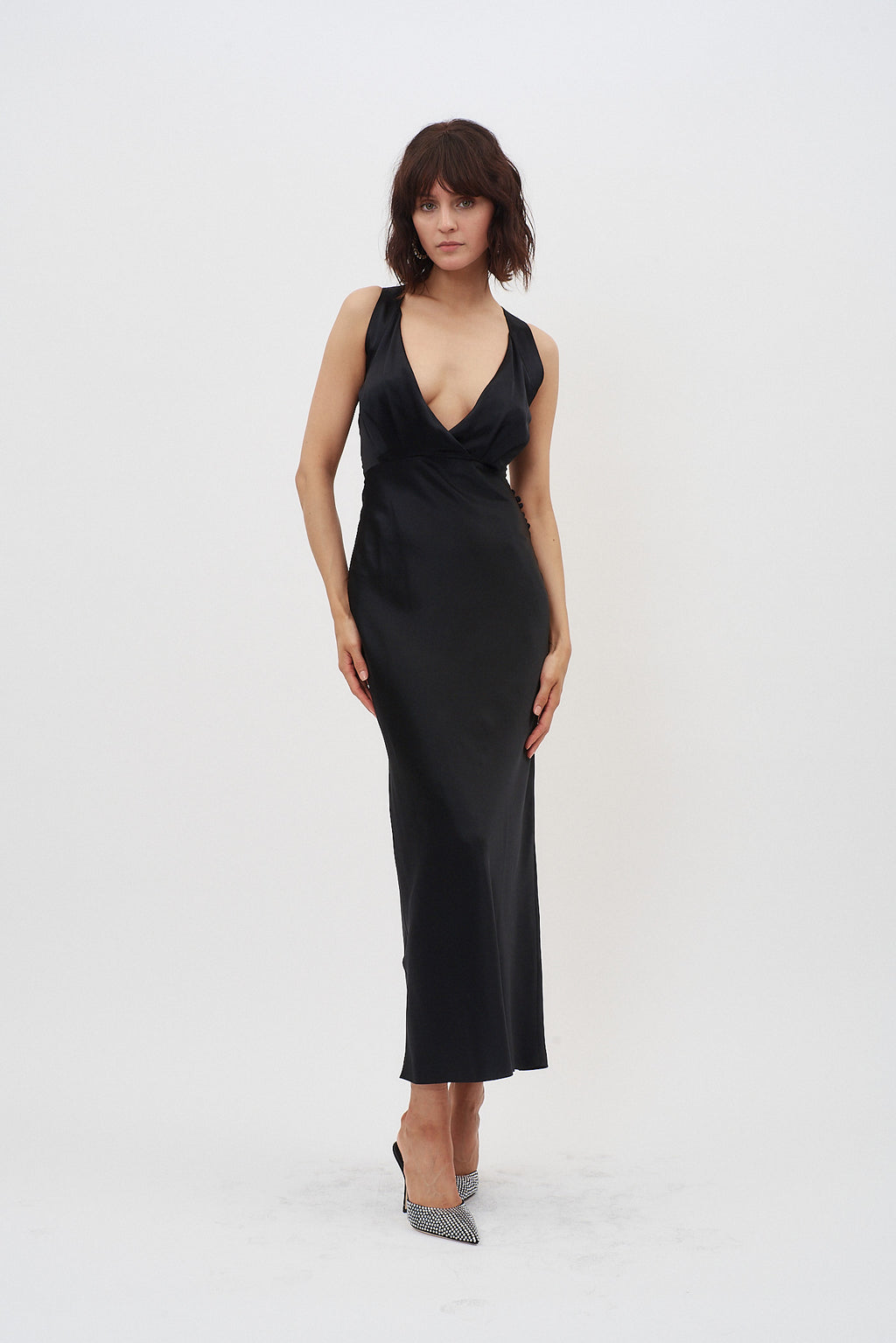 KHAITE Milo Black Dress – Désordre Boutique