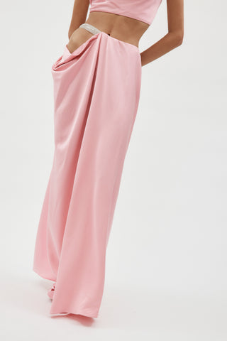 Venus Pink Maxi Skirt