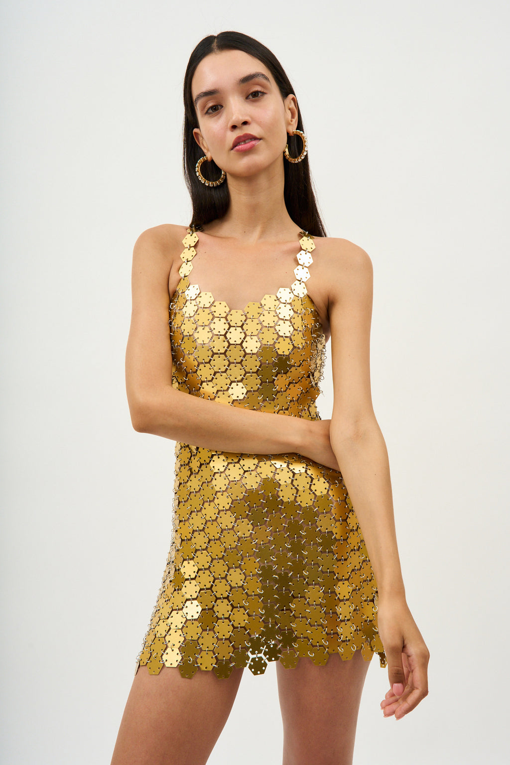 Kaia Gold Dress