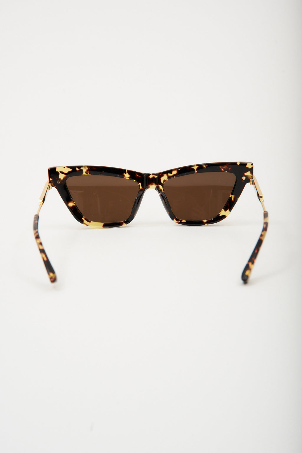 Sharp Cat Eye Havana Sunglasses
