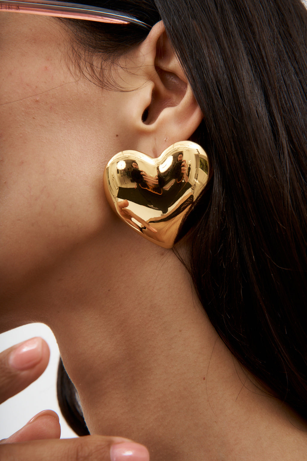 Amour Gold Earrings
