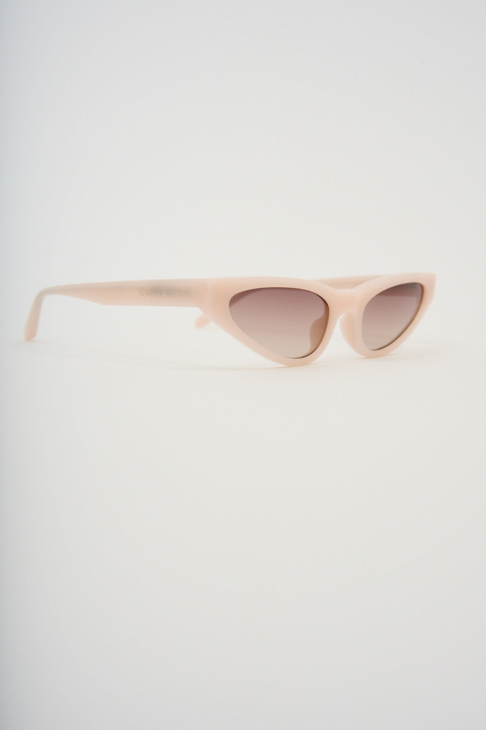 Narrow Cat Eye Pink Sunglasses