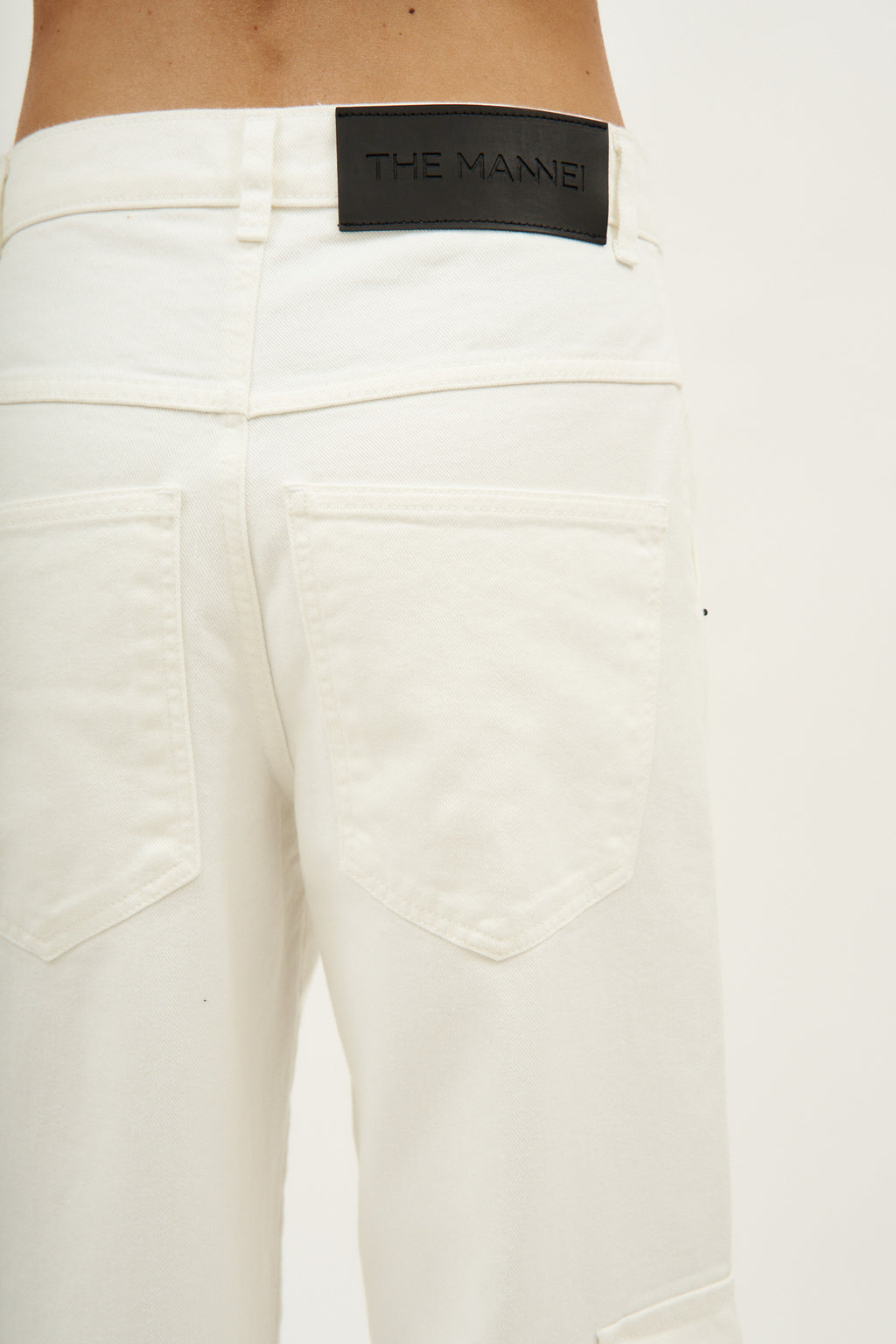 Melas White Pants
