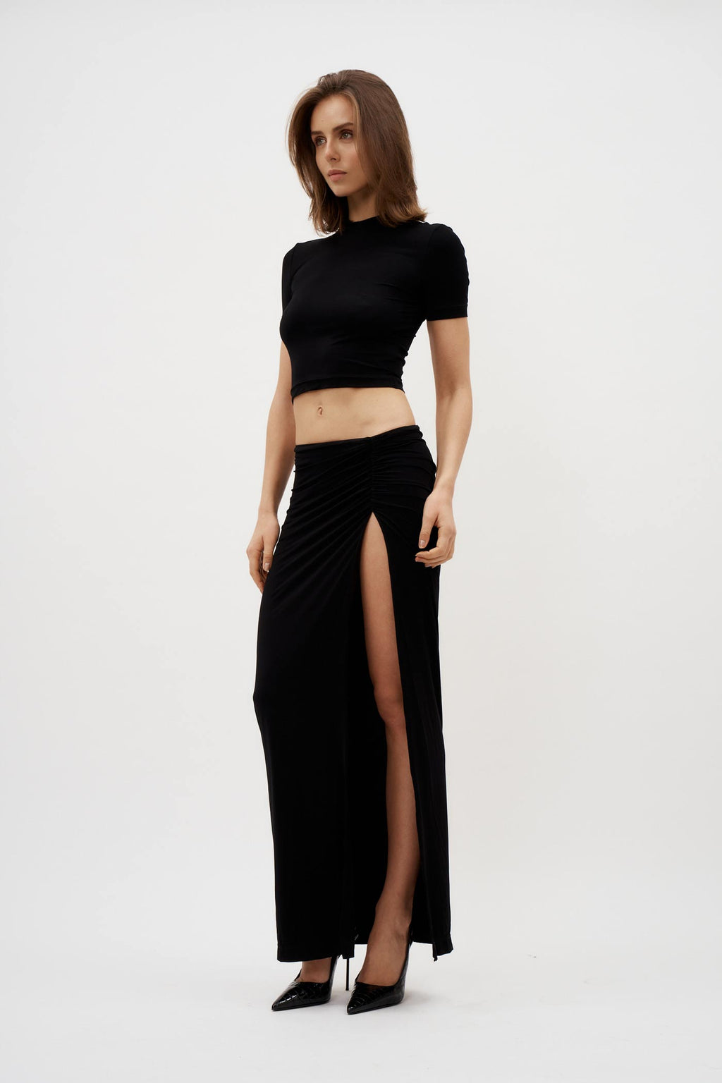 Helena Black Skirt