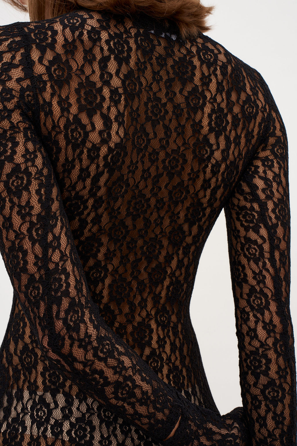 Lombardi Black Lace Dress