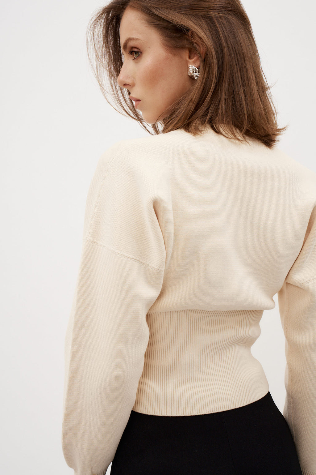 The Weekend Knit Cream Cardigan