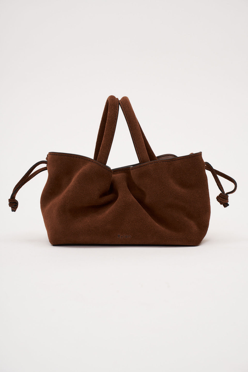 21.55 Brown Suede Mila Mini Tote