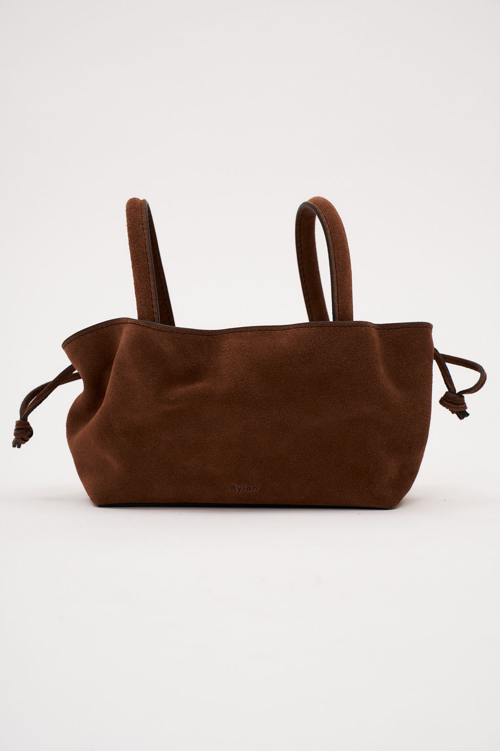 21.55 Brown Suede Mila Mini Tote