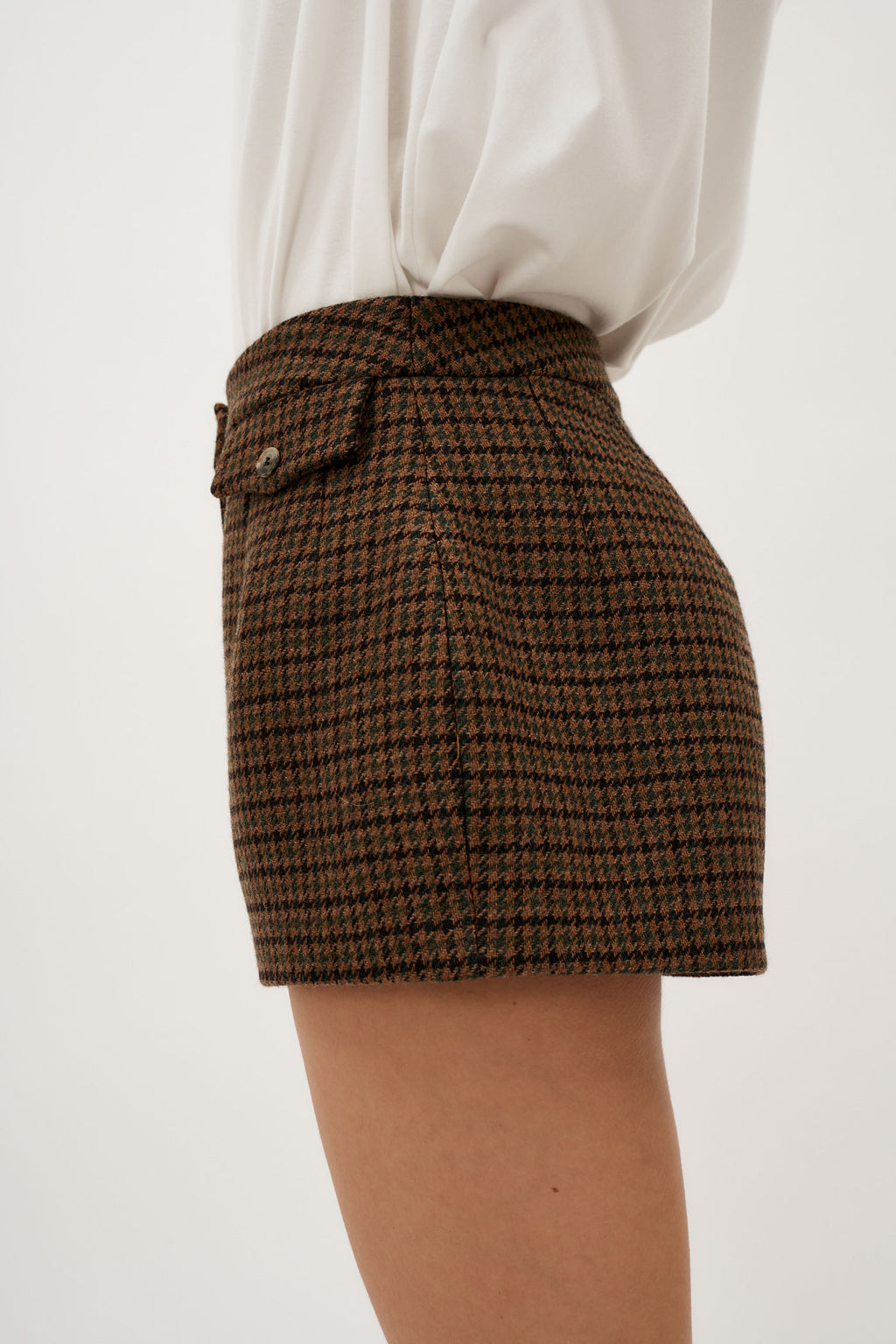 Keith Brown Check Shorts