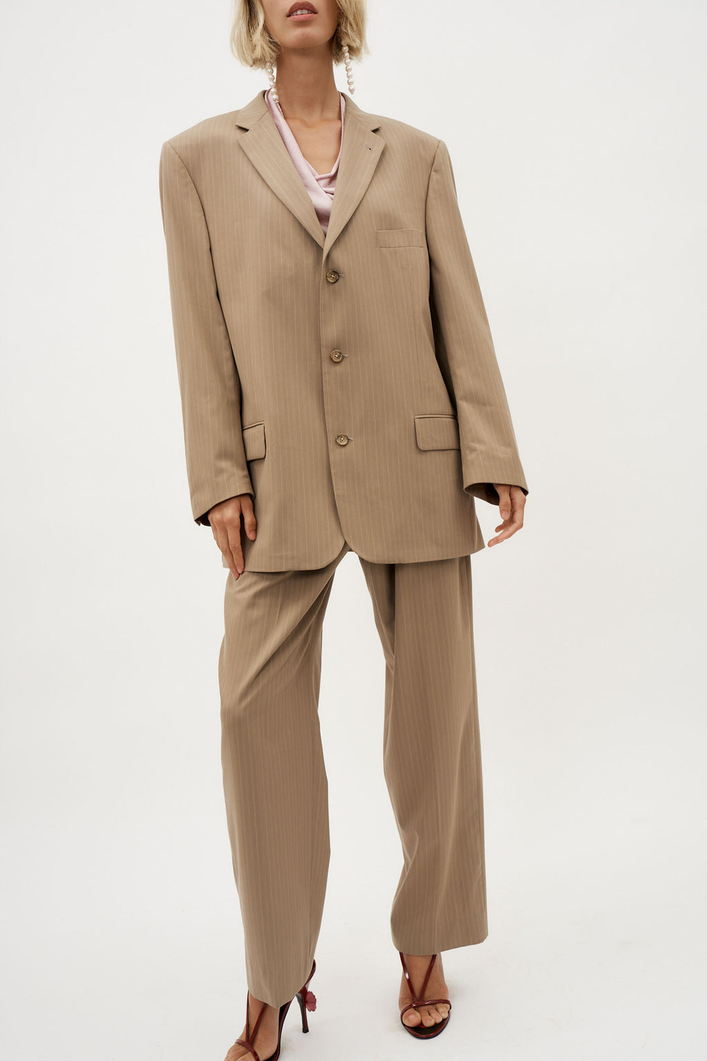 Beige Suit