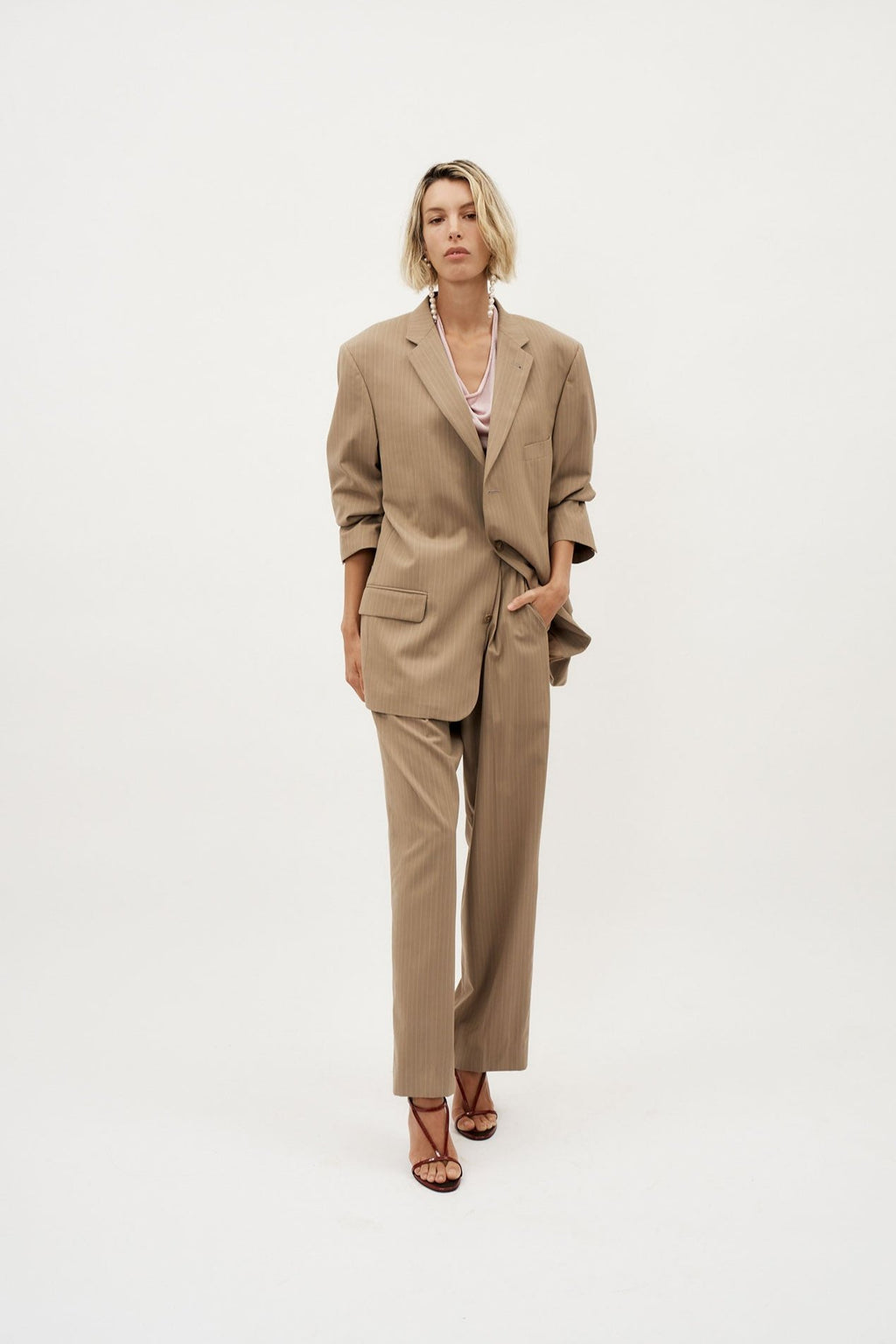 Beige Suit