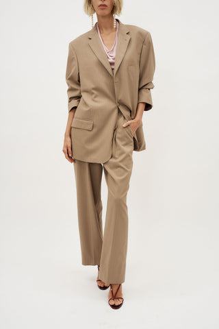 Beige Suit