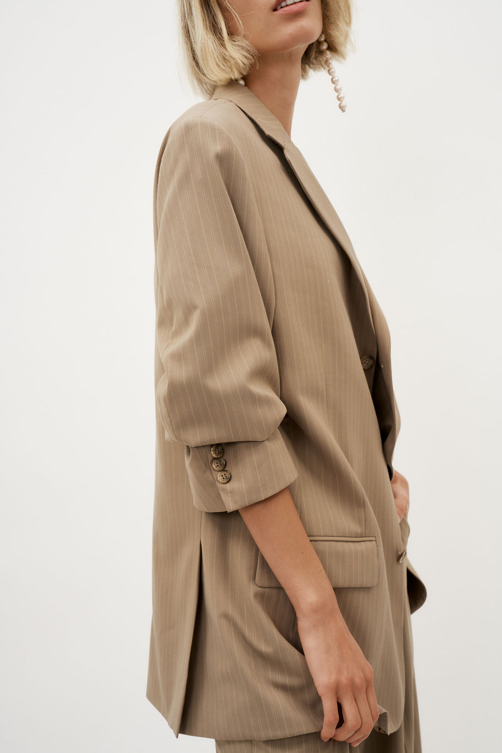 Beige Suit