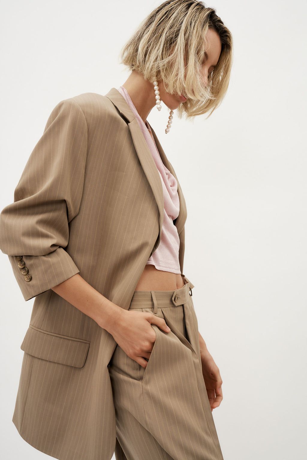 Beige Suit