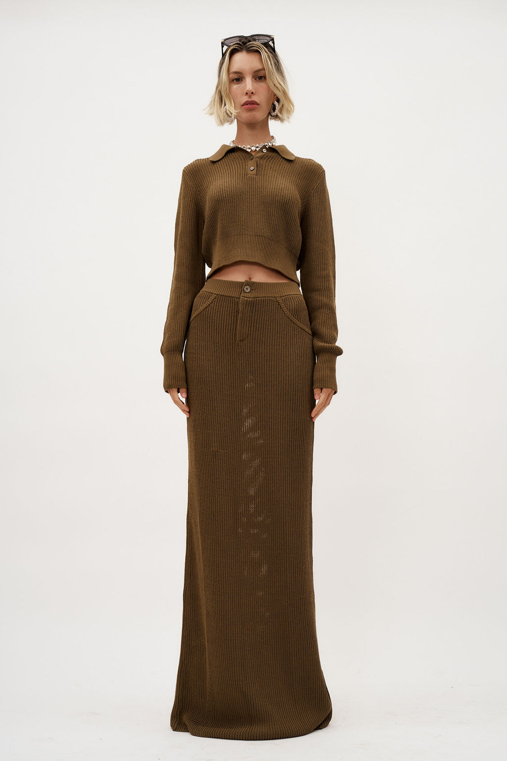 Castu Olive Skirt