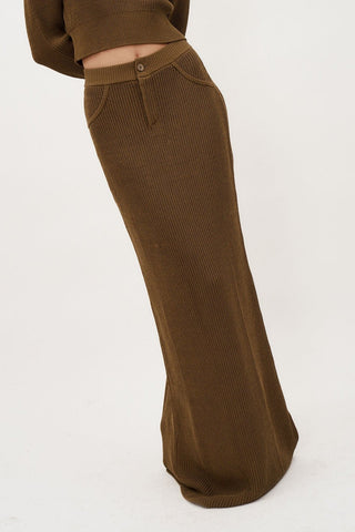 Castu Olive Skirt