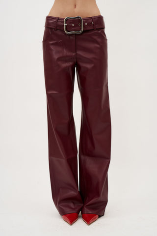 Sao Burgundy Pants