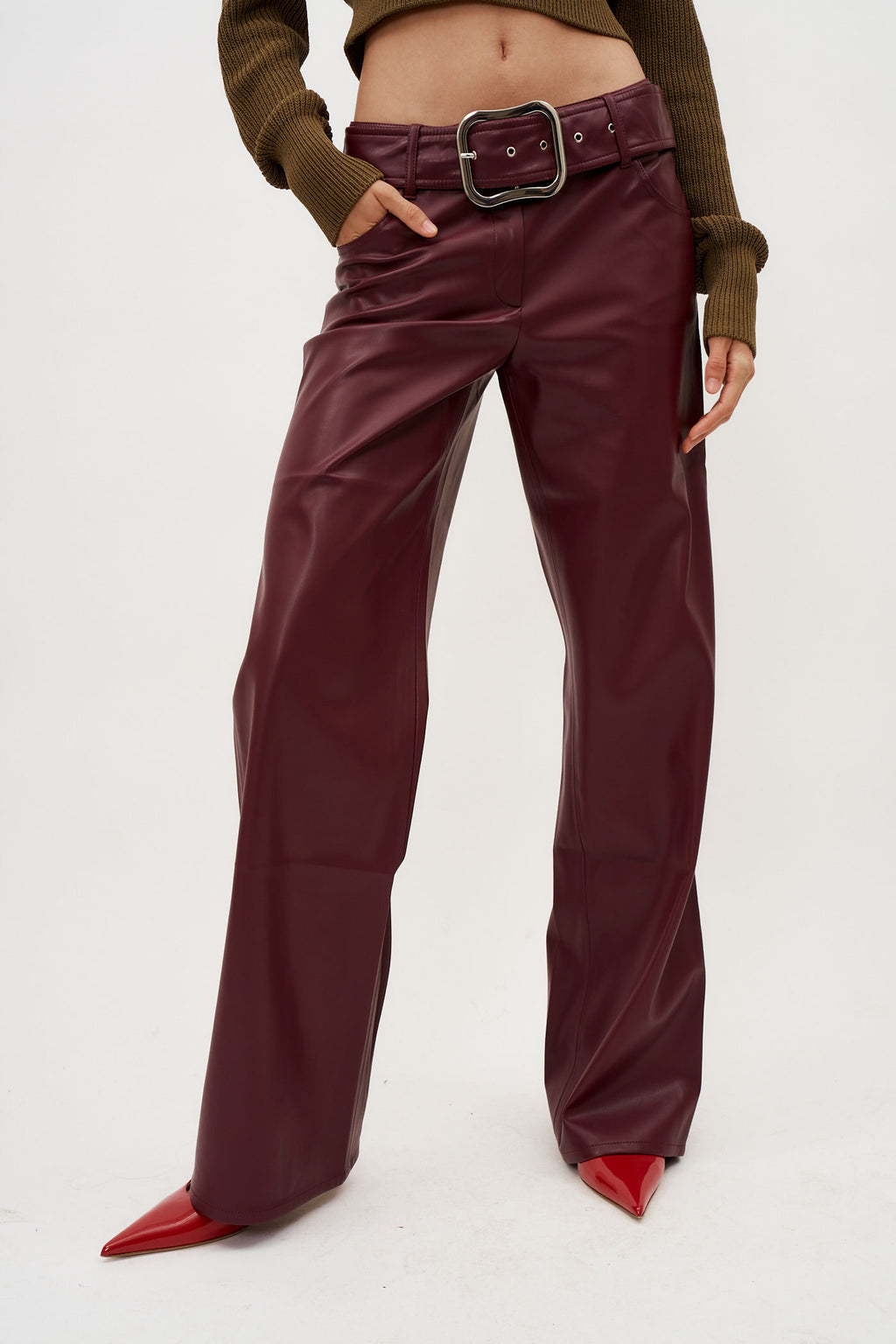 Sao Burgundy Pants