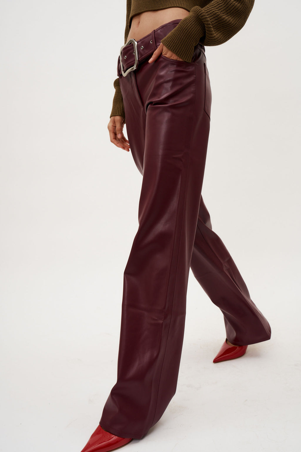 Sao Burgundy Pants