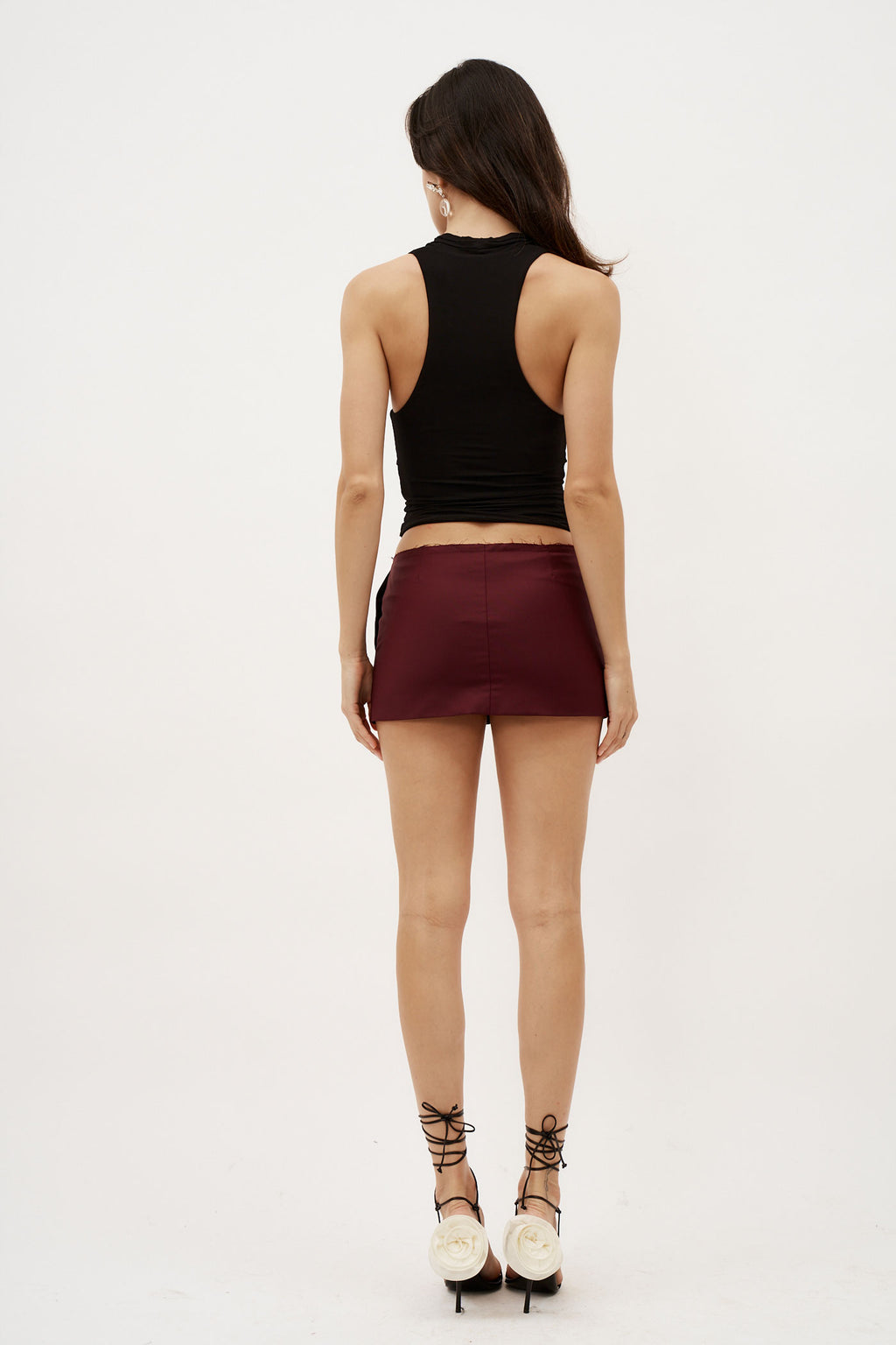 Salas Burgundy Skirt