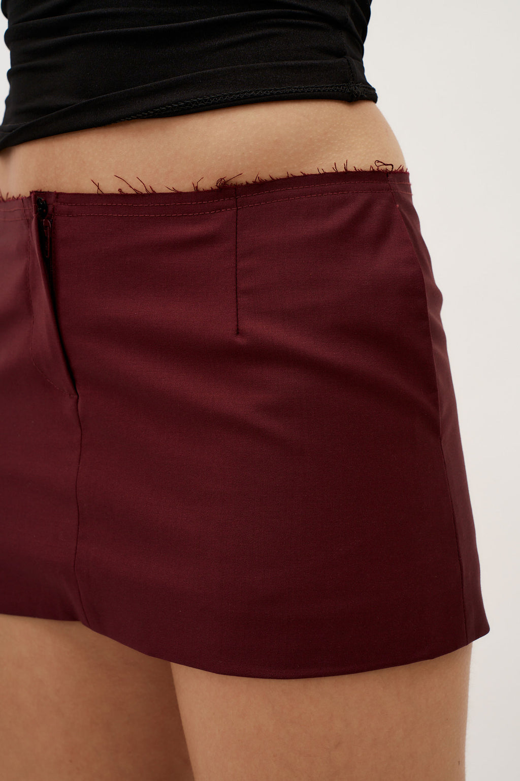 Salas Burgundy Skirt