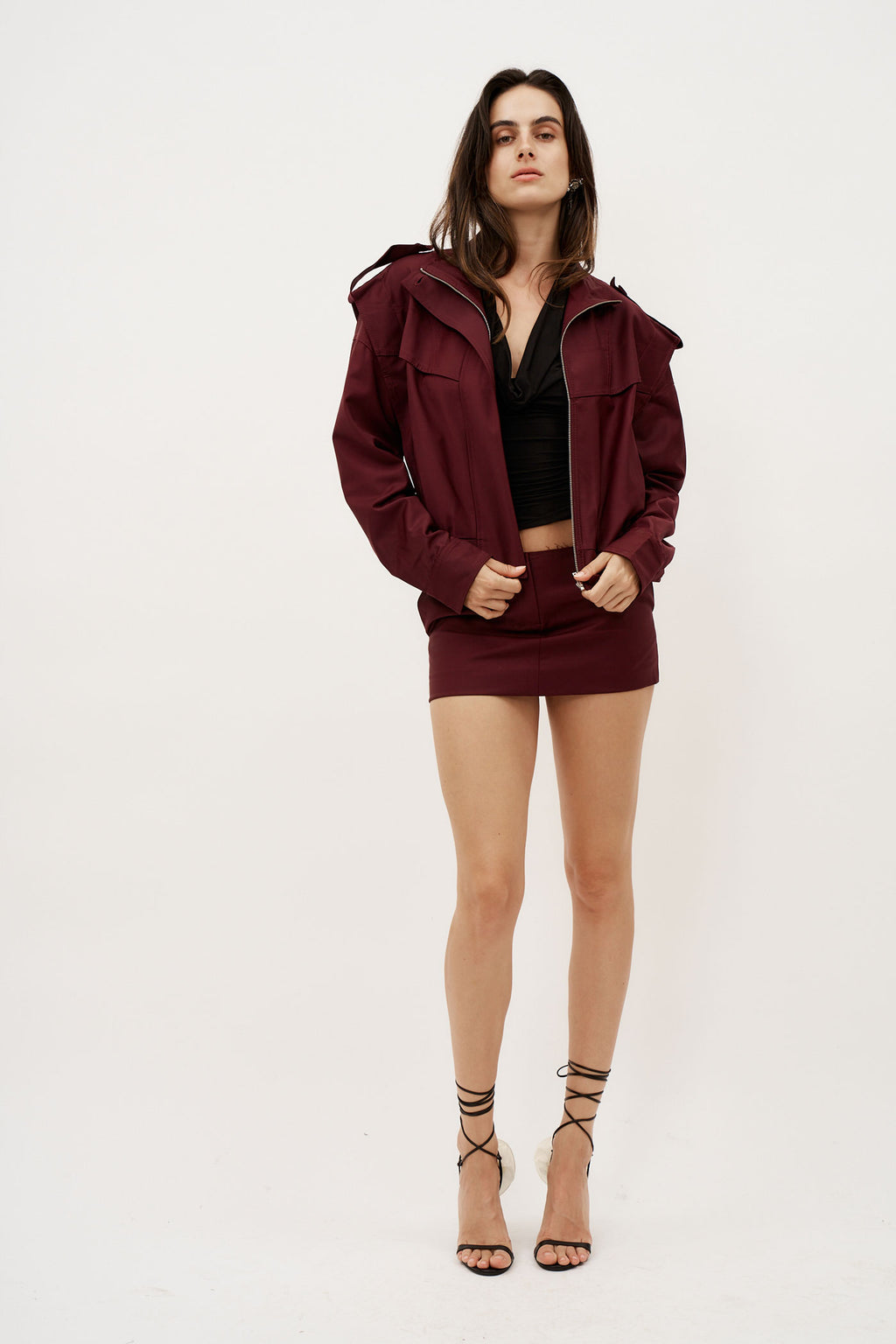 Salas Burgundy Jacket