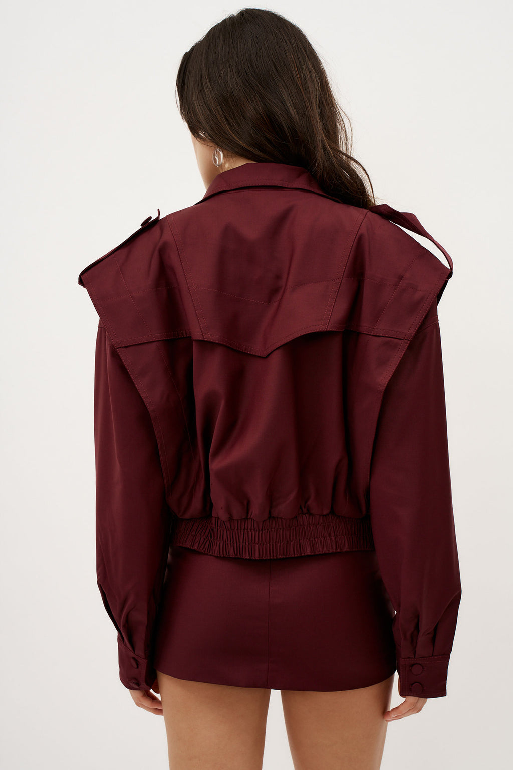 Salas Burgundy Jacket