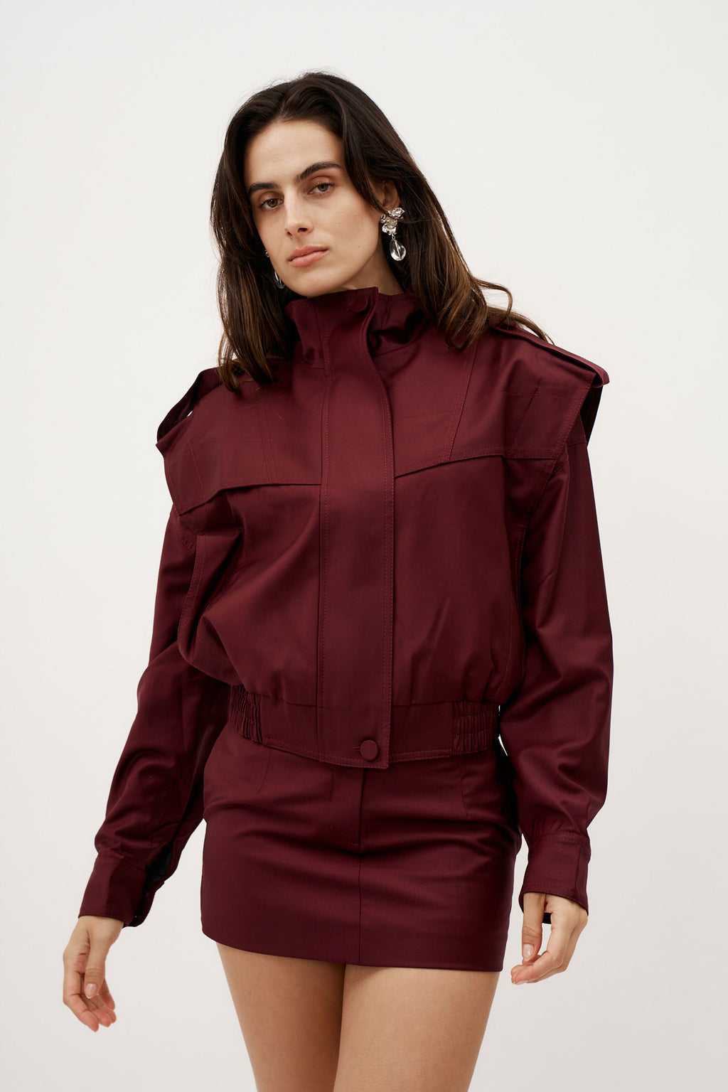 Salas Burgundy Jacket