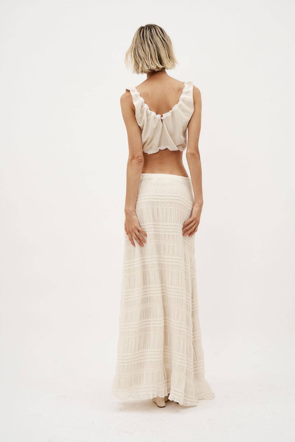 Lucia Ivory Skirt