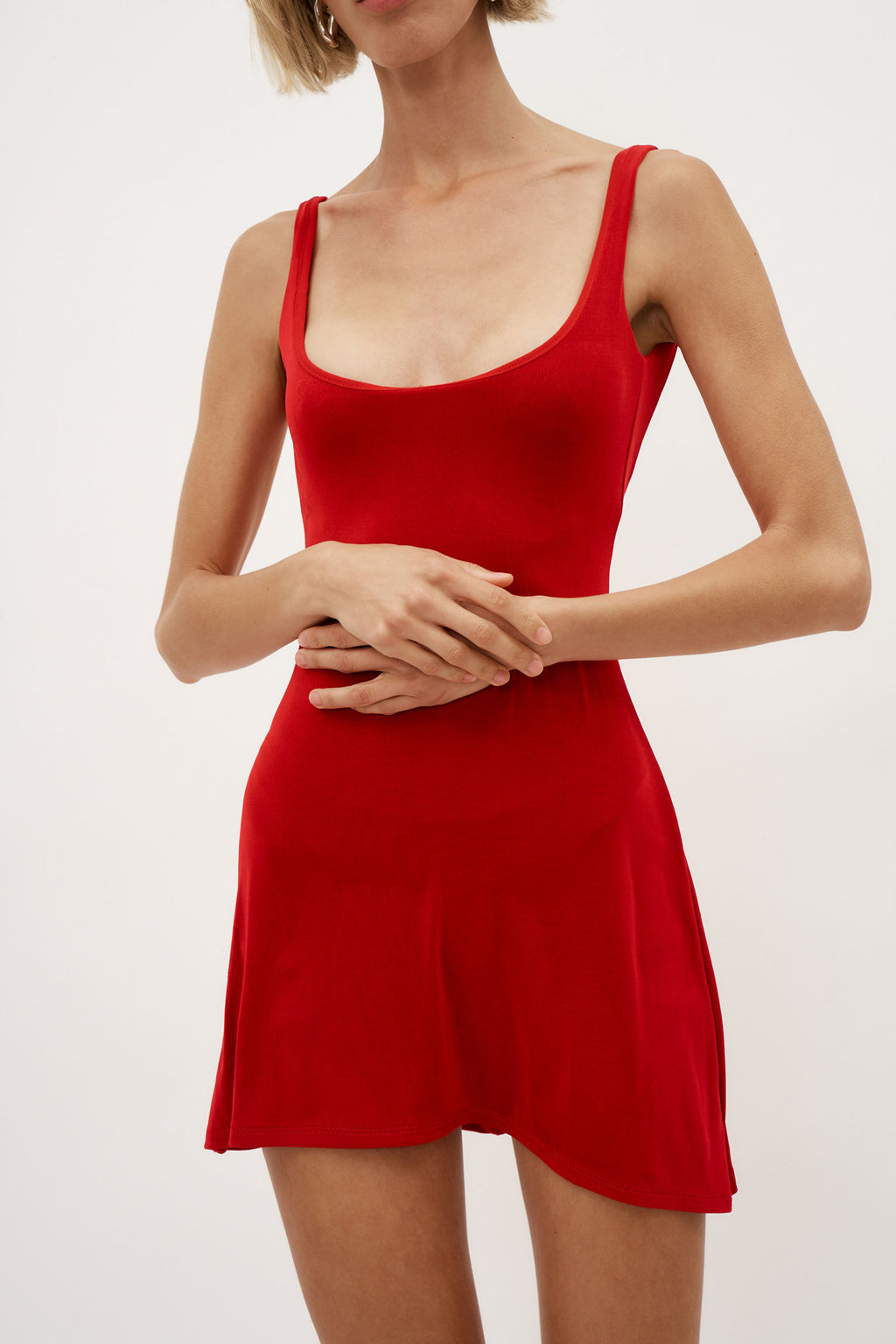 Lady Di A-Line Rouge Dress