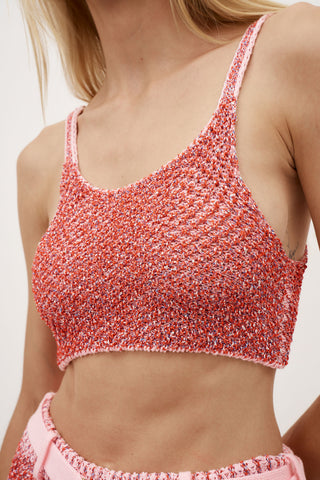 Grace Sequinned Rosetta Crop