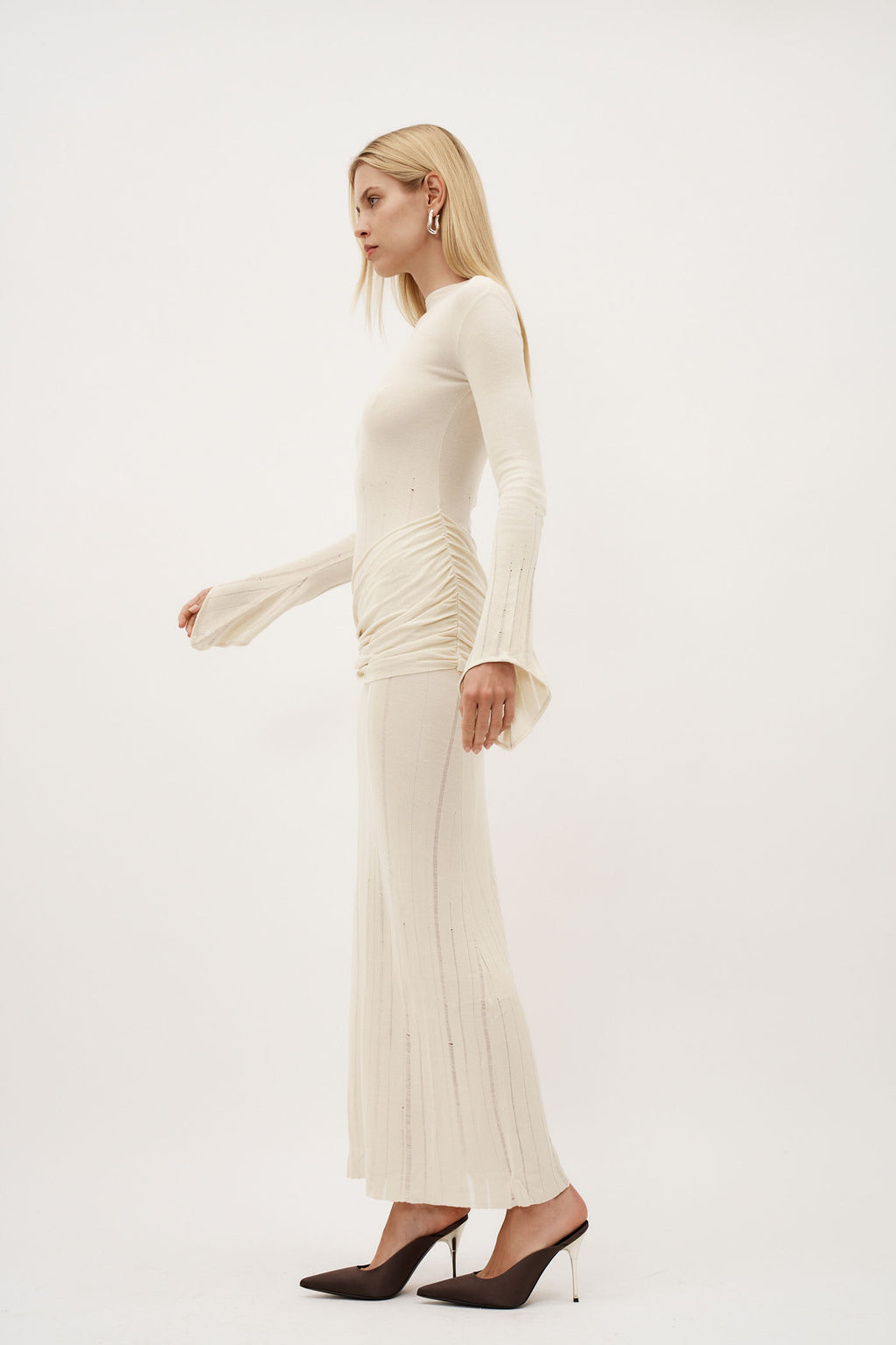 Hima Off White Dress