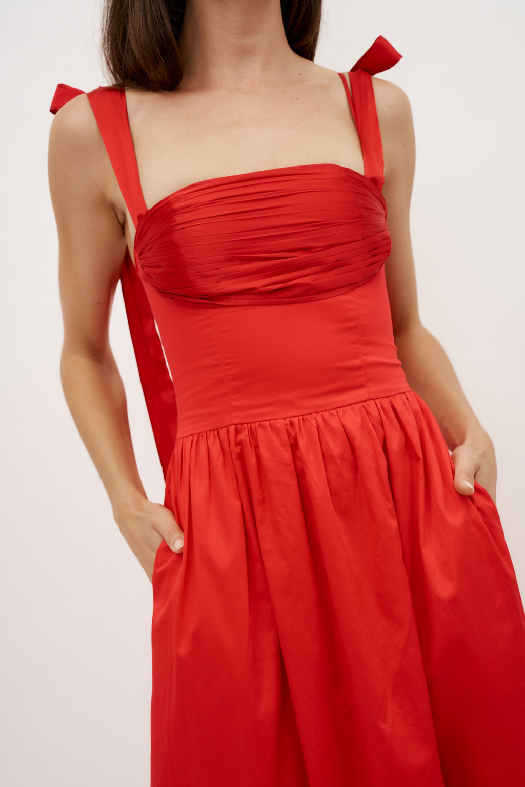 Elsa Red Maxi Dress