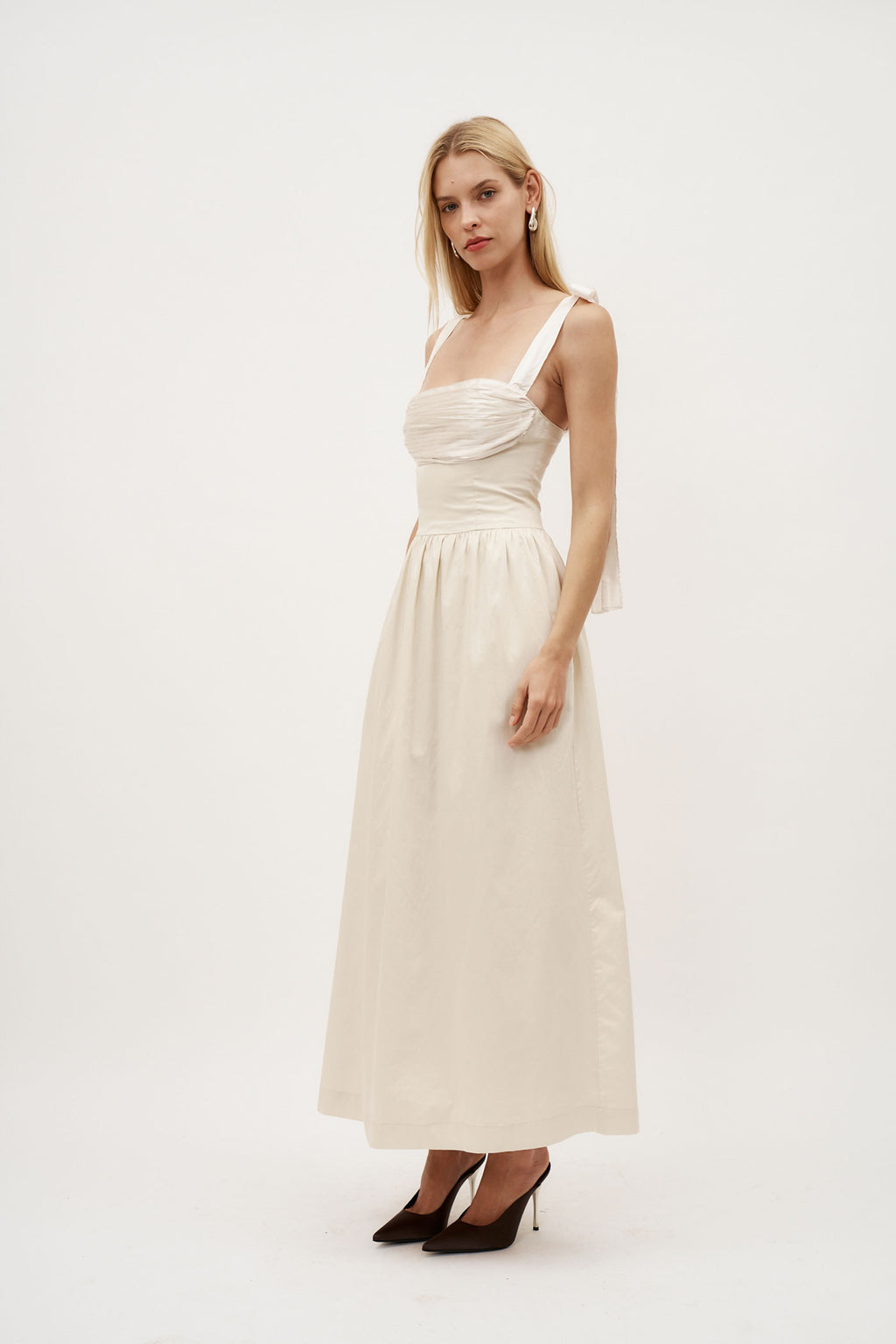 Elsa Ivory Maxi Dress