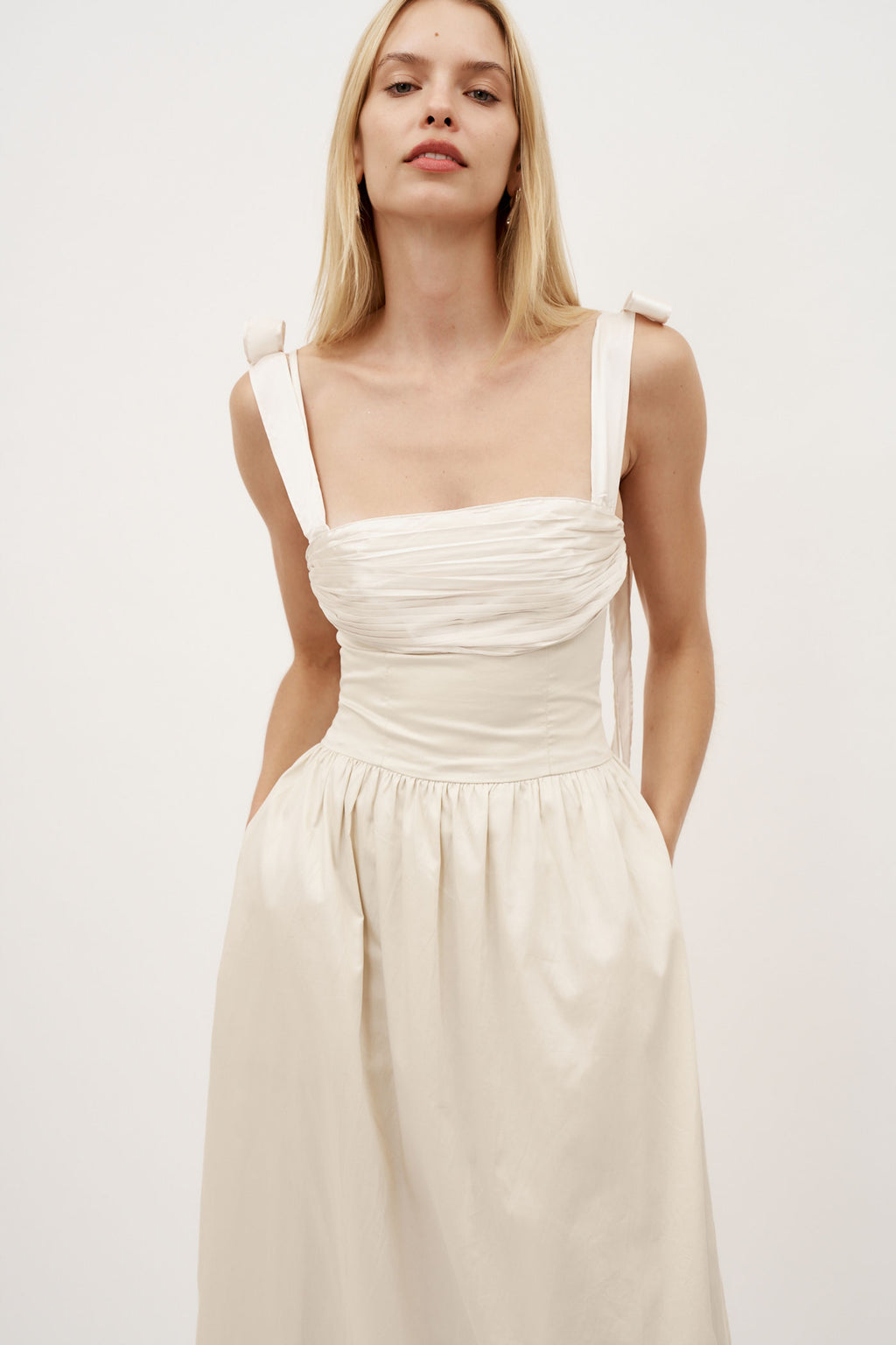 Elsa Ivory Maxi Dress