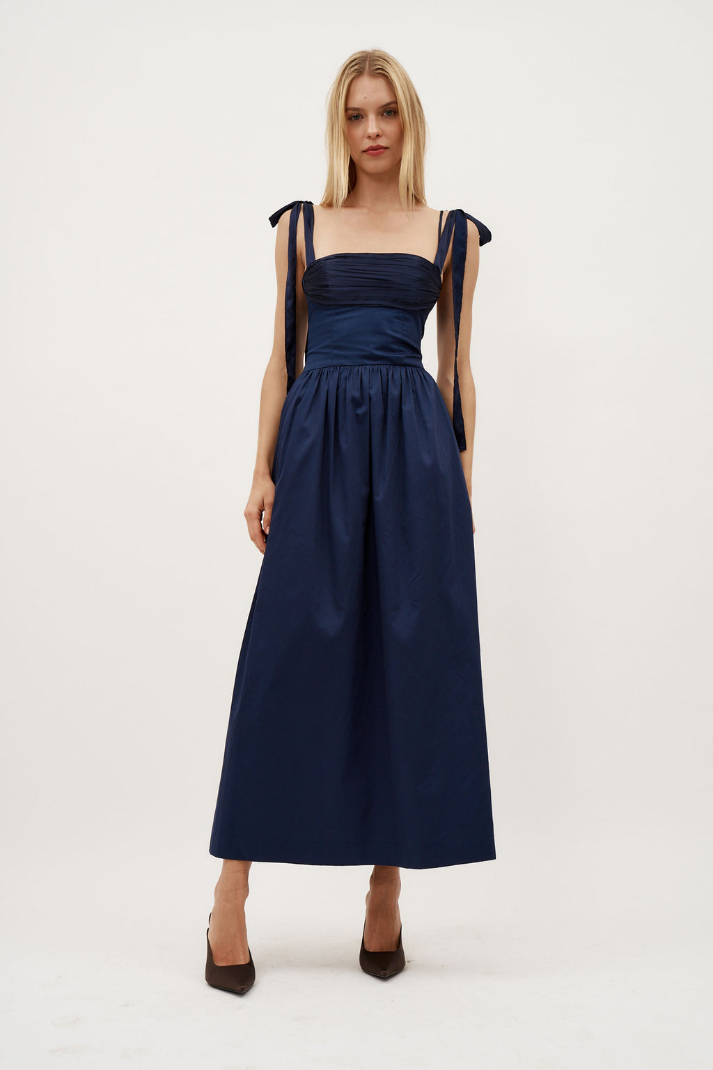 Elsa Navy Maxi Dress